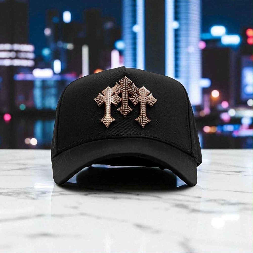 Barbas Hats Chrome Black  Men's Hat